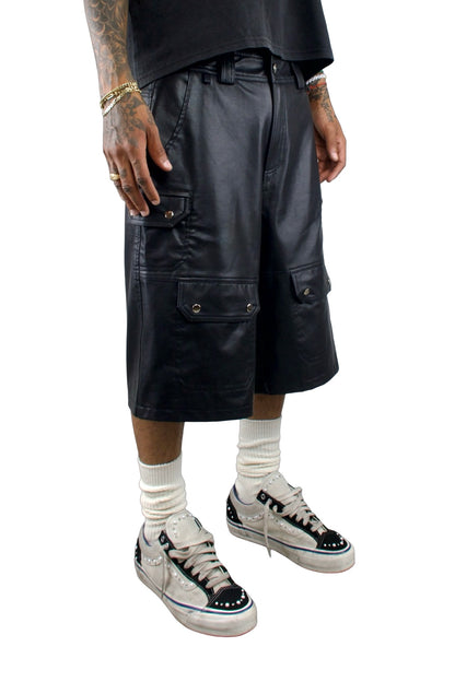 Leather Shorts