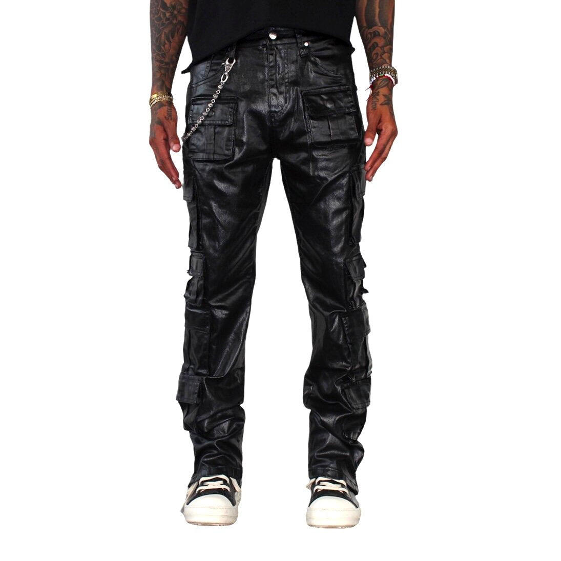 Wax Cargo Pants-SQ6399862