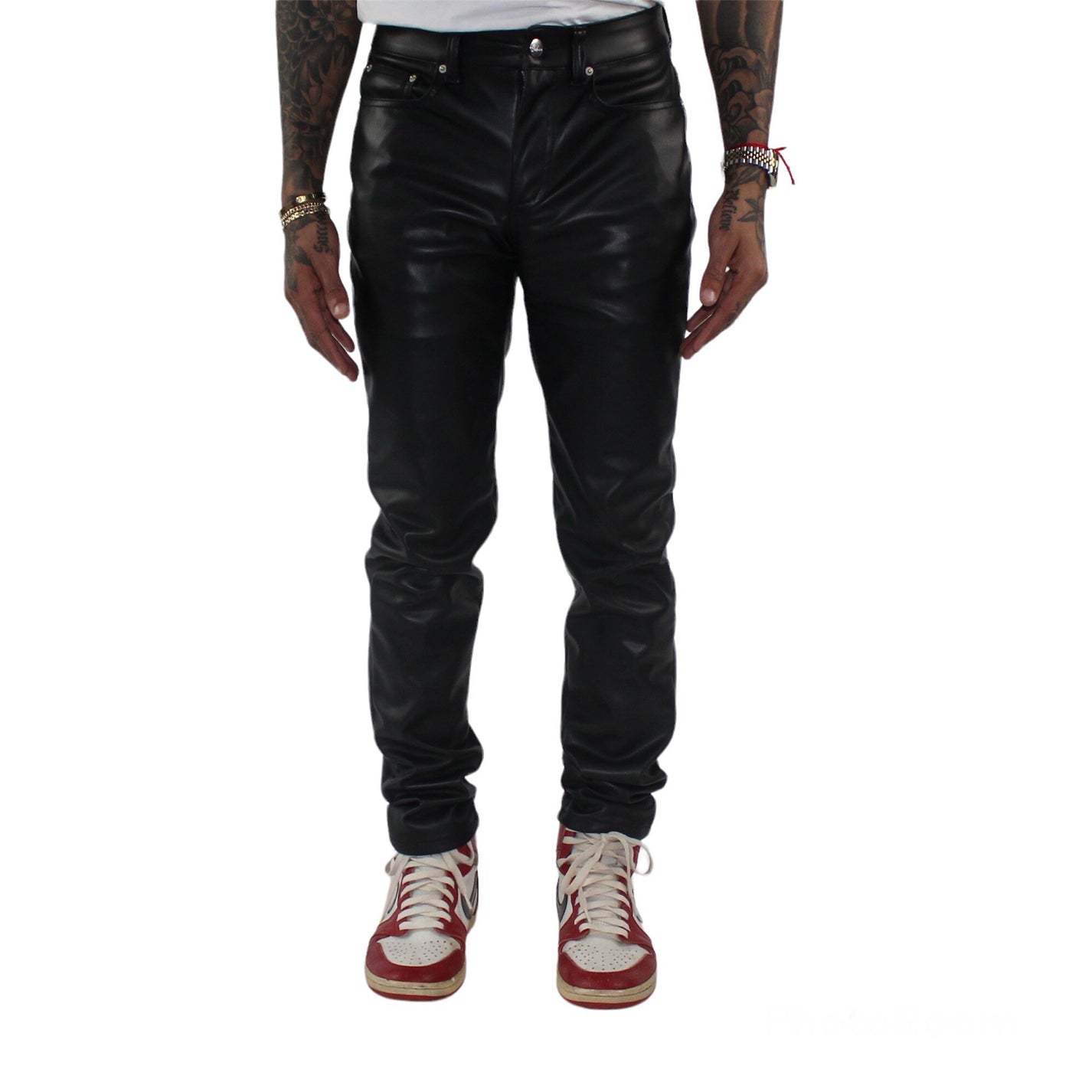 Vegan Leather Pants-SQ3553234