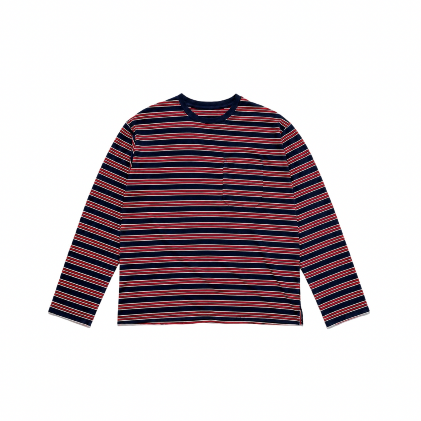 Washed Striped L/S Tee
